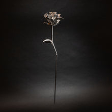 Two Metal Roses and Vase, Metal Roses with Vase, Steampunk Roses Centerpiece, Welded Roses.