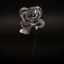 Two Metal Roses and Vase, Metal Roses with Vase, Steampunk Roses Centerpiece, Welded Roses.