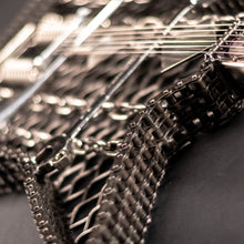 "The Adventurer" Metal Electric Style Guitar Sculpture Heavy Metal Wall Art