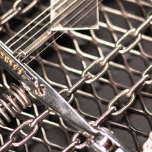 "The Adventurer" Metal Electric Style Guitar Sculpture Heavy Metal Wall Art