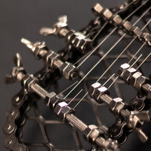 "The Classic" Metal Electric Style Guitar Sculpture Heavy Metal Wall Art