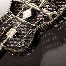 "The Classic" Metal Electric Style Guitar Sculpture Heavy Metal Wall Art