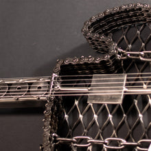 "The Classic" Metal Electric Style Guitar Sculpture Heavy Metal Wall Art