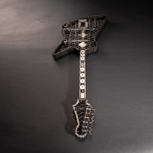 "The Adventurer" Metal Electric Style Guitar Sculpture Heavy Metal Wall Art