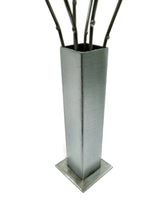 Metal Vase, Welded Bud Vase, Steampunk Vase, Welded Rose Vase for Centerpiece, Flower Holder.