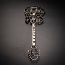"The Classic" Metal Electric Style Guitar Sculpture Heavy Metal Wall Art