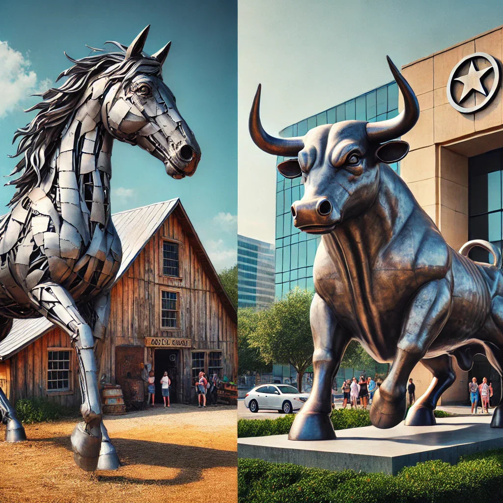 Creating Large Metal Sculptures: A Bold Statement for Residential and ...