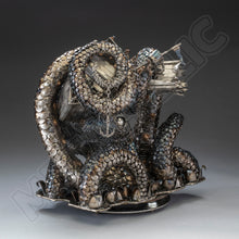 "The Deep Sleep" – Handmade Steel Kraken Sculpture by Artist Jeremy Werkheiser