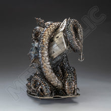"The Deep Sleep" – Handmade Steel Kraken Sculpture by Artist Jeremy Werkheiser