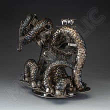 "The Deep Sleep" – Handmade Steel Kraken Sculpture by Artist Jeremy Werkheiser