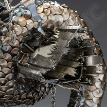 "The Deep Sleep" – Handmade Steel Kraken Sculpture by Artist Jeremy Werkheiser